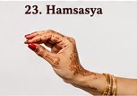 Hamsasya mudra