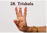 Trishula mudra