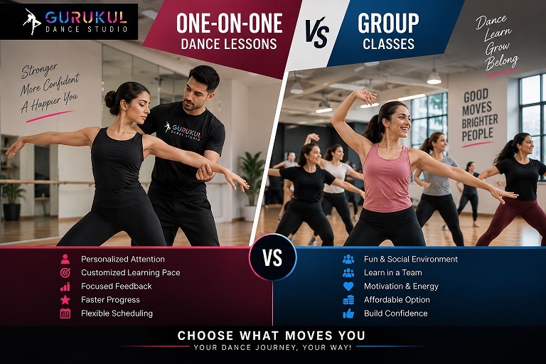 One-on-One Dance Lessons vs Group Classes